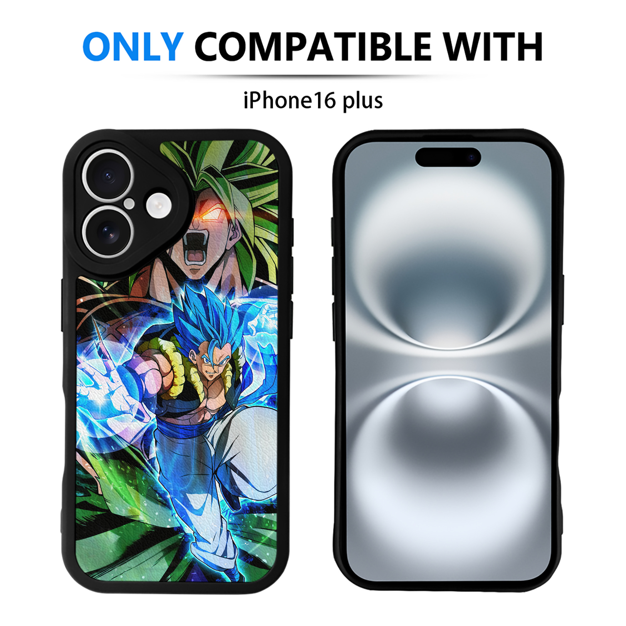 （画像用） ドラゴンボール DRAGON BALL 【iPhone 16シリーズ対応】シリコンスマホケース（レザー調） 材質：シリコン